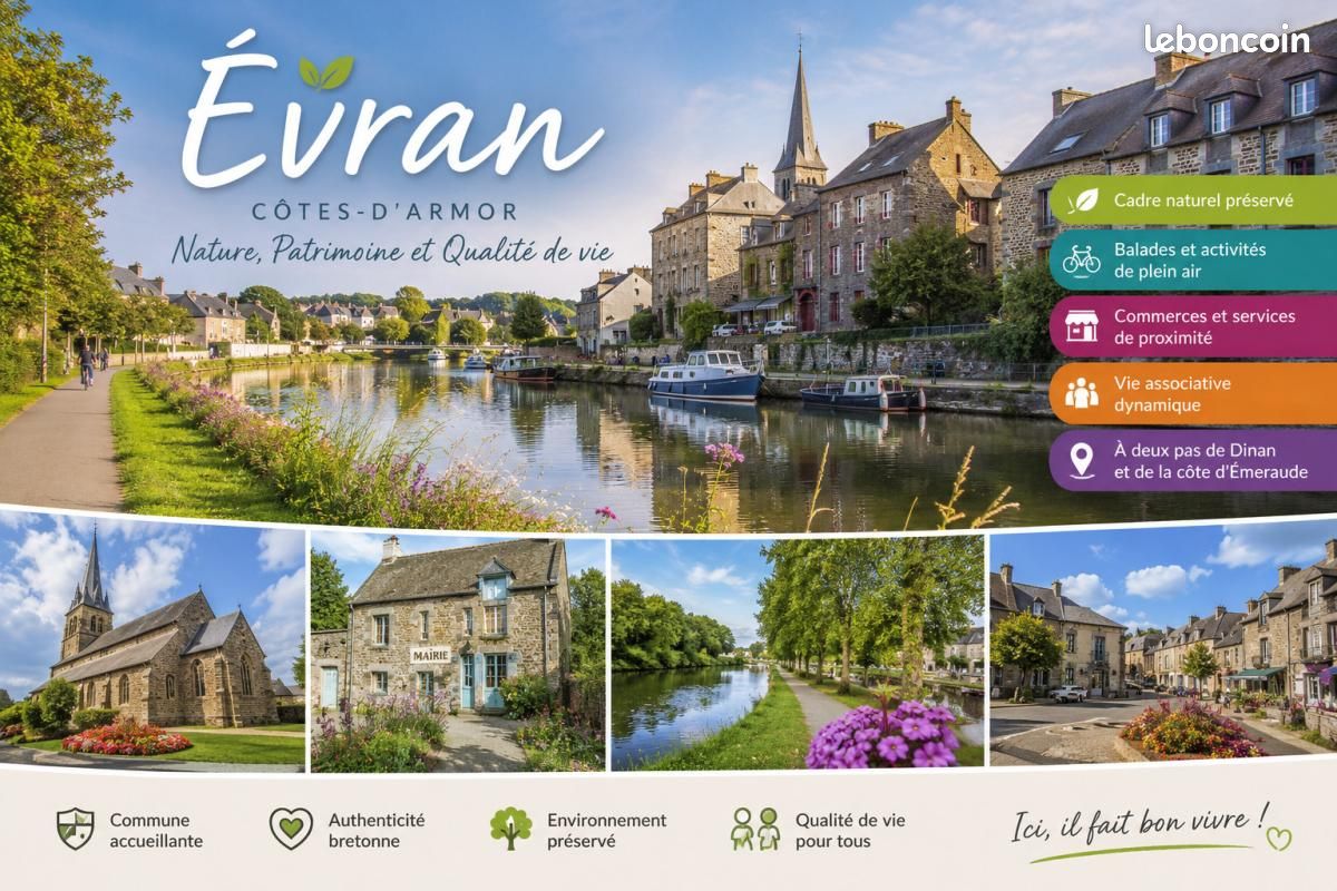 Maison 1 pièce 119 m² · à Évran · 119 m² · 208 824 €