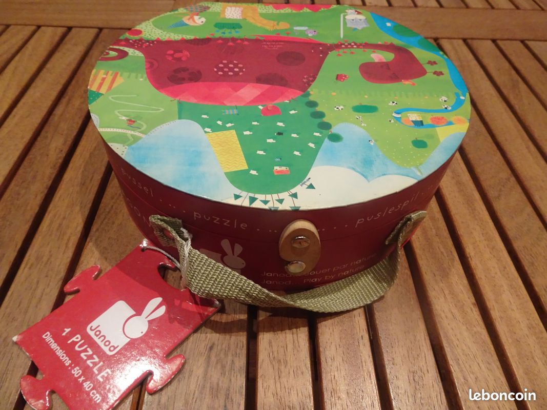 Puzzle "Chevalier et dragon" JANOD (image 7)