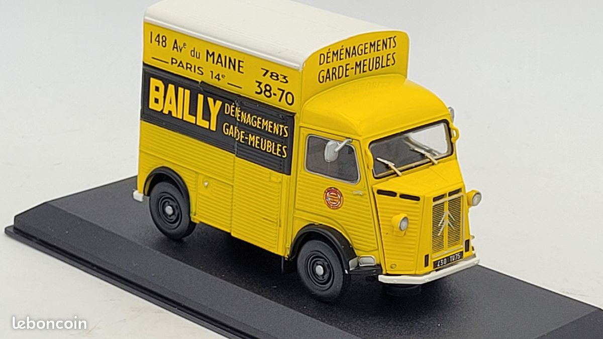 Citroën type H « Zone bleue » « BAILLY » 1963 - Ixo Altaya (image 5)