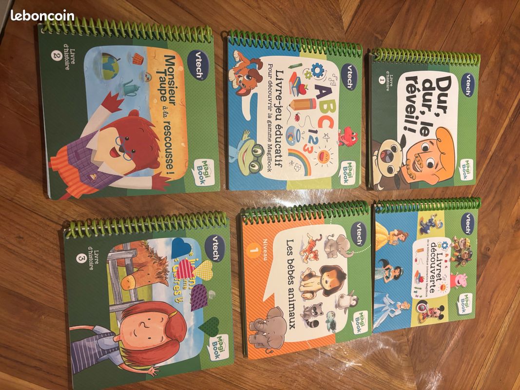 Magibook vtech et 6 livrets (image 2)
