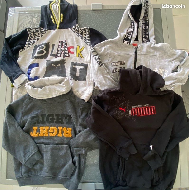 Lot 4 pièces sweat (image 1)
