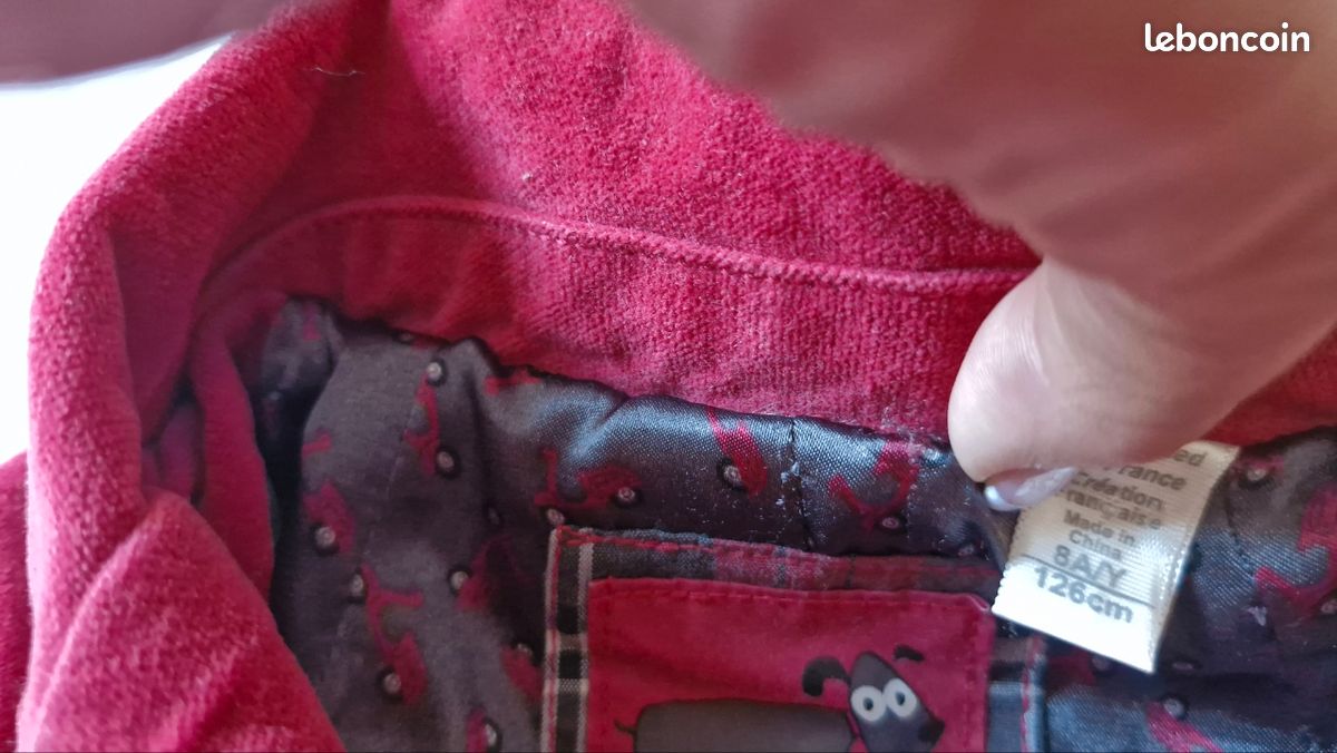 Veste velours (image 6)