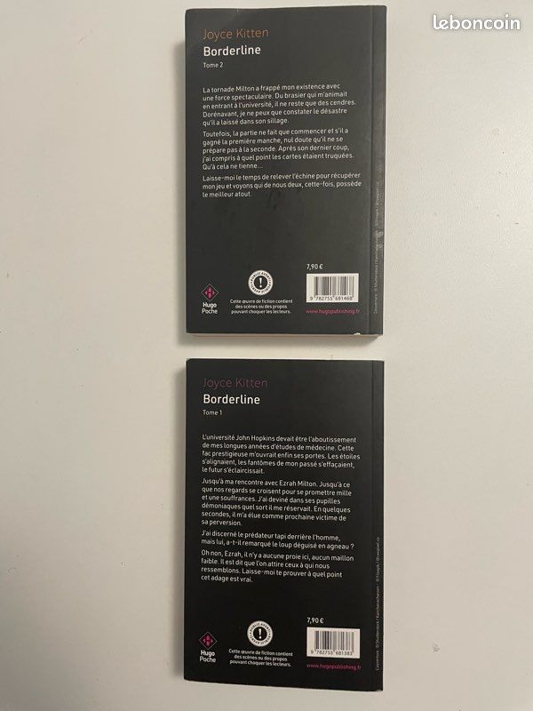 2 livres (lot) , borderline (image 2)