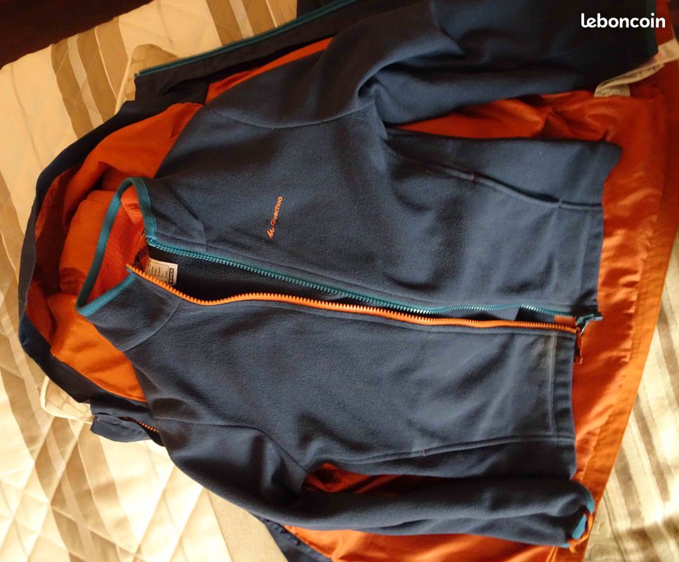 Parka Quechua 3 en 1 enfant 8 ans Taille 8 ans / 128 cm • Très bon état (image 6)
