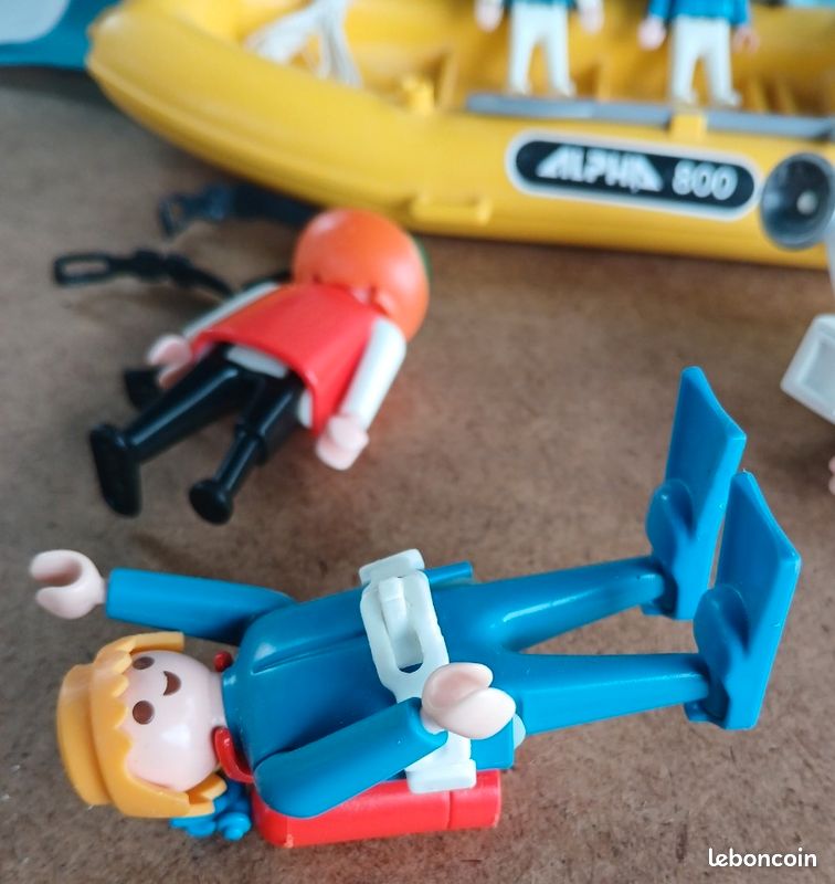 Playmobil vintage bâteau Alpha 800 (11) (image 15)
