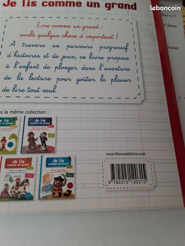 Lot de 3 livres Je lis comme un grand ́ Fleurus ' (image 5)
