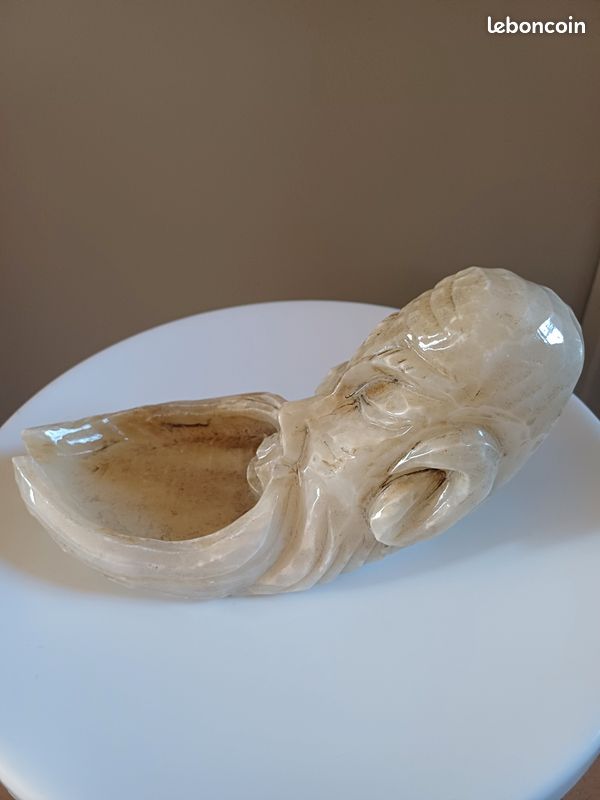 Superbe cendrier,vide poche,sculpture asiatique (image 4)