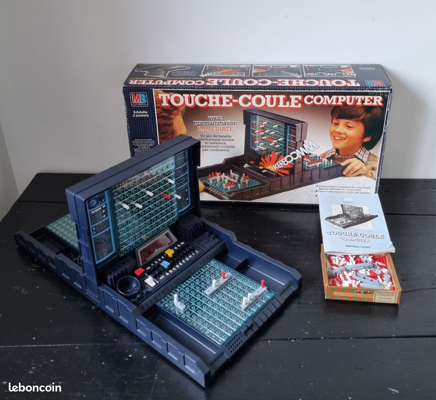 Touché-coulé computer MB 1983 - Jeux & Jouets