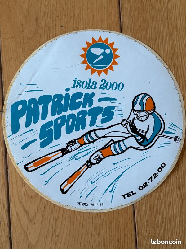 Autocollants - AUTOCOLLANT PUBLICITAIRE STICKERS ANNÉES 80 LOOK NEVADA