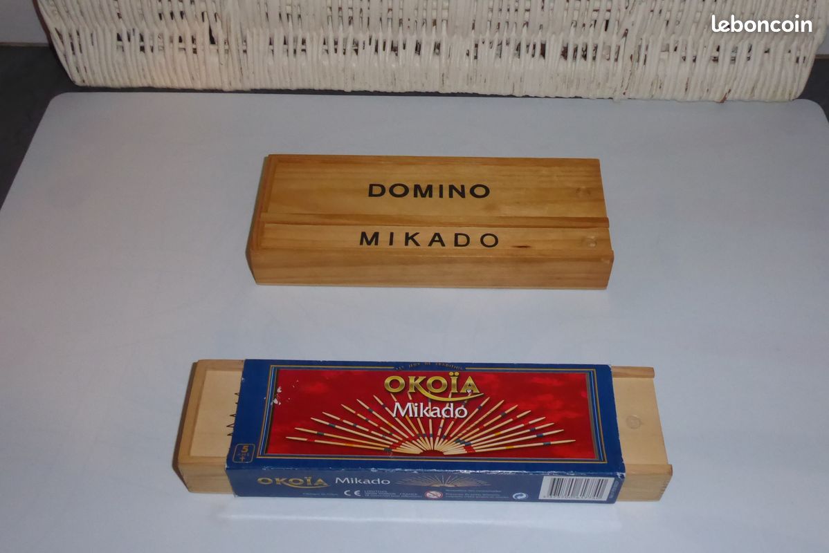 Jeu de dominos et mikados (image 1)