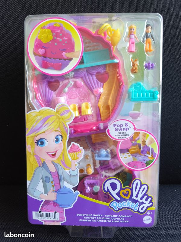 Cupcake Polly Pocket Mini Estuche Cupcake Polly Pocket Micro