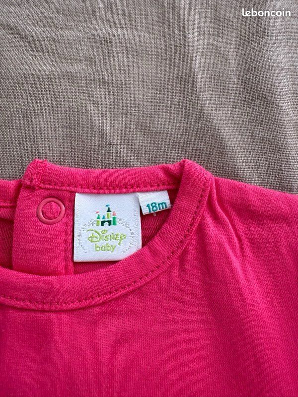 3 teeshirts Disney 18 mois neuf (image 7)