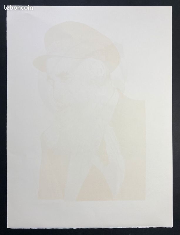 Henri EISENBERG "Tefillim" Lithographie signée & numérotée (image 5)