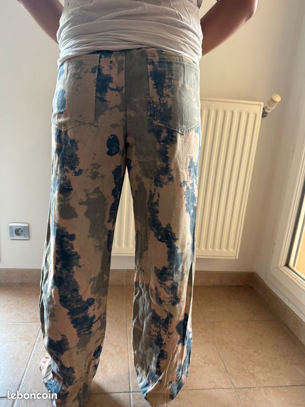 Pantalon Cargo imprimé camouflage (image 3)