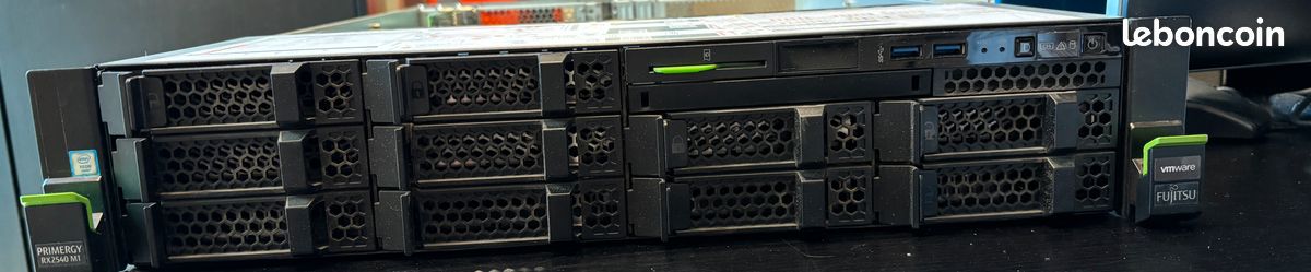 Fujitsu Primergy RX2540 M1 E5-2650L v3 1.8GHz 384GB Ram 10x 2.5" Bay Server FC8 (image 1)