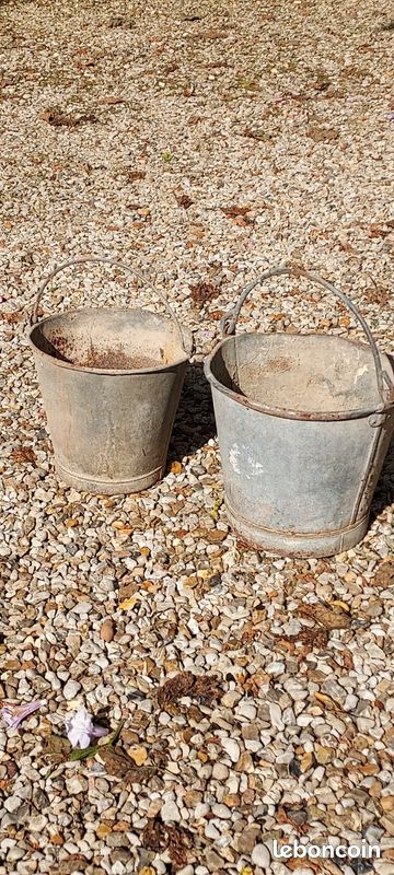 Ancien Seau à Méné Frabill's – Galvanisé, Longue Durée, Non Flottant, Vintage
