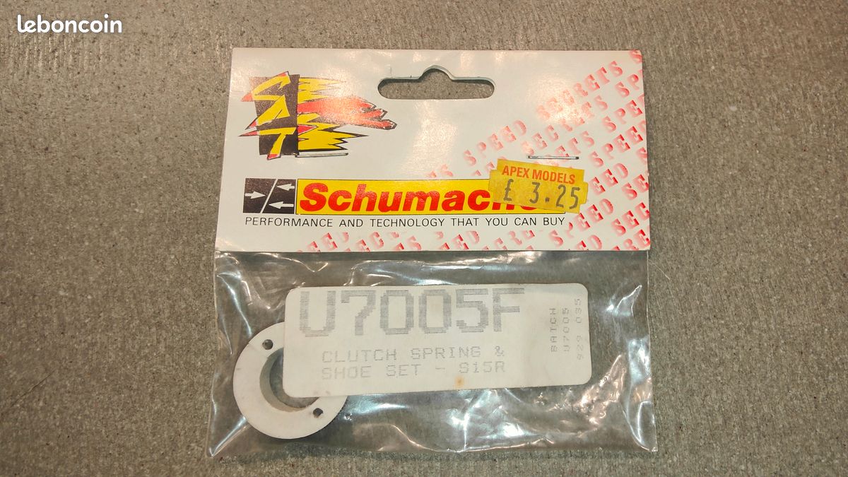 Masselottes d'embrayage Schumacher Nitro 10 RC vintage Collection