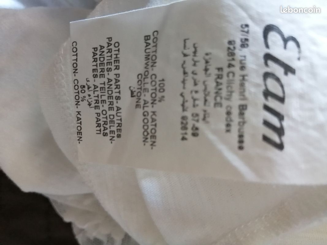 Top etam taille xl (image 4)