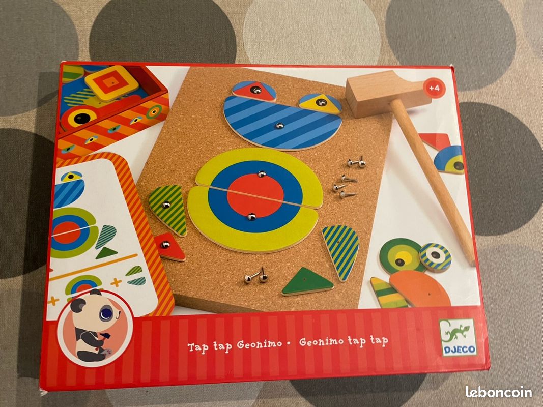 Jeu Djeco « tap tap geonimo » bon état / complet (image 1)