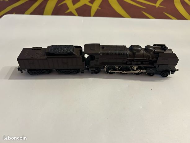 Train électrique Locomotive Jouef 231 C 60 avec tender et boîte 835 - Modélisme