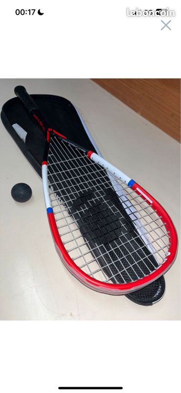 Raquette de squash prince avec son étui