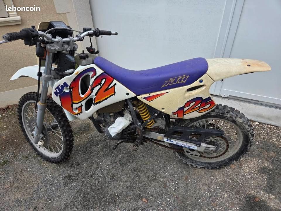 125 ktm lc2 - Motos