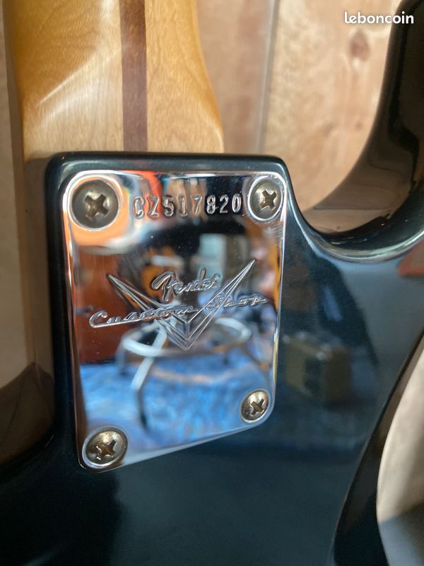 Fender Stratocaster Clapton Custom Shop MDB + Étui Vintage Tweed (image 14)