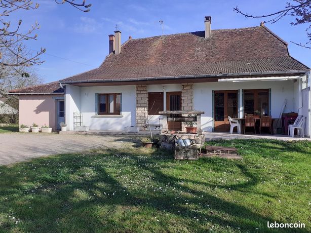 Vente maison avec grands espaces entre particuliers