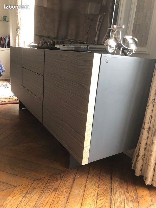 Meuble tv avec rangement (image 1)