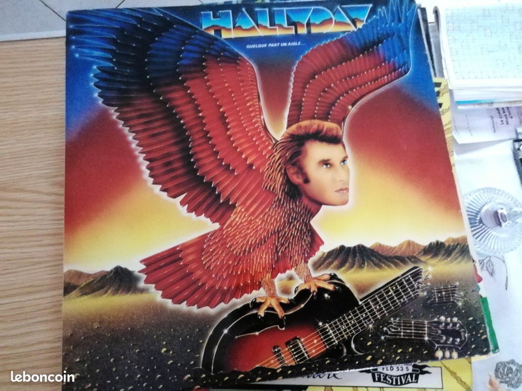 Vinyle Johnny hallyday (image 1)