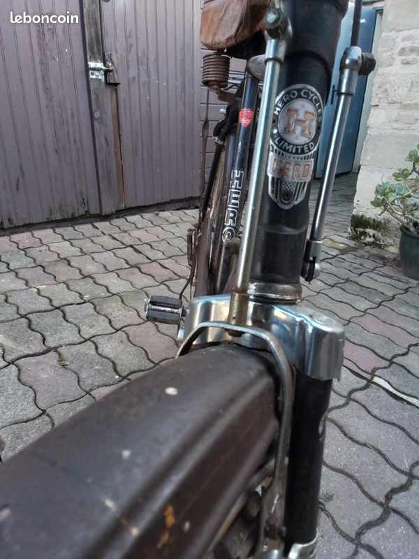 PORTE BAGAGES VÈLO ancien route randonneuse tubes creux luggages rack