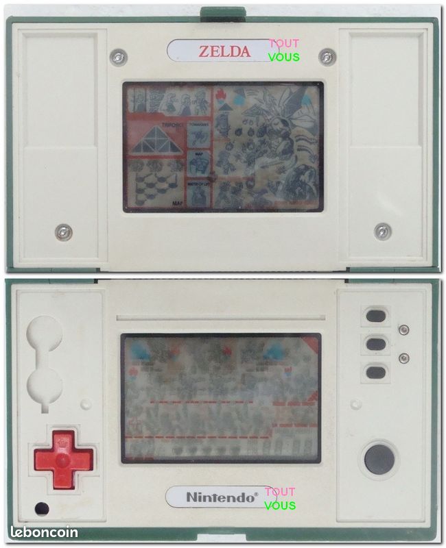 LCD GAME & WATCH NINTENDO MULTI SCREEN (3) ZELDA (image 2)