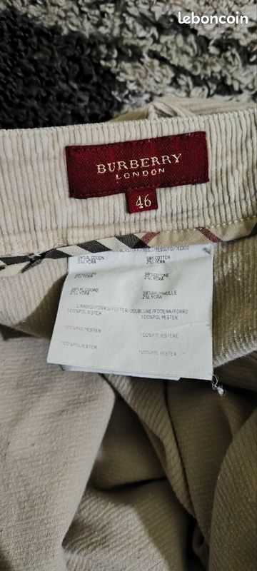 Pantalon Burberry authentique (image 2)