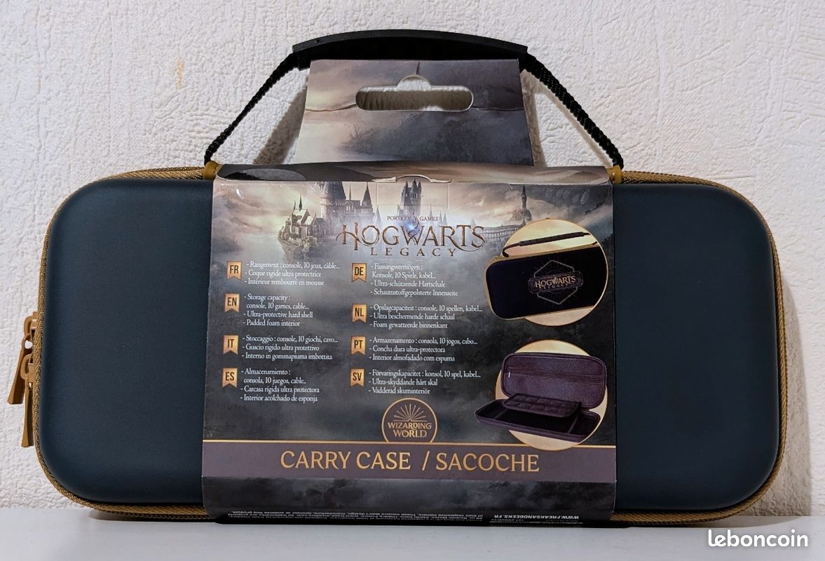 Sacoche rigide - Hogwarts Legacy - pour Nintendo Switch et Switch Oled (image 3)