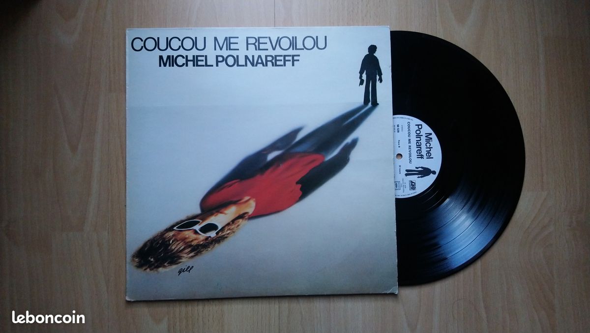 Michel Polnareff Coucou me revoilou vinyle 33T (image 1)