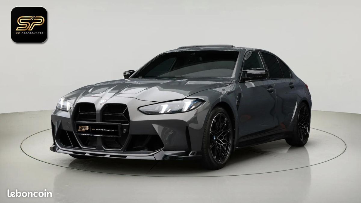 BMW M3 Competition * Dravit Grey * Toit Ouvrant * Harman Kardon * HUD * Sièges M Carbon Look (image 1)