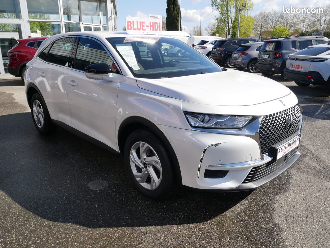 DS DS7 Crossback 1.5 Blue-HDI 130 Chic Auto BVA8 Blanc nacré (image 2)