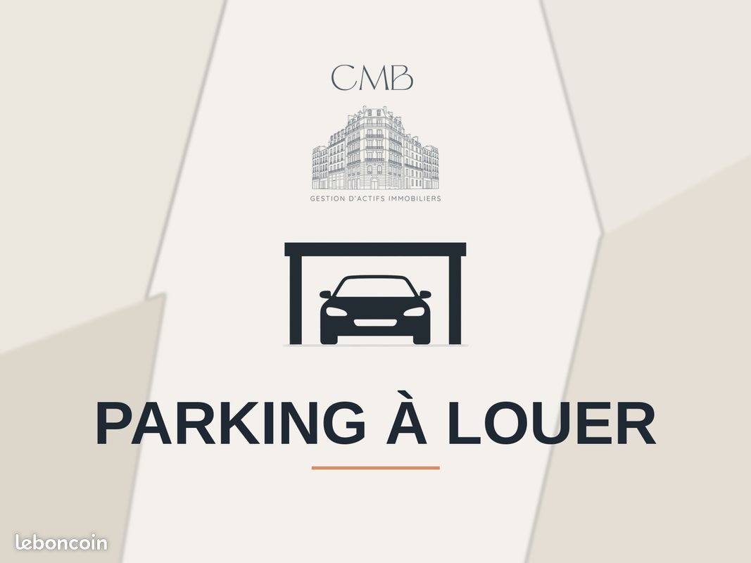 Parking 10 m² · à Paris · 10 m² · 215 €/mois