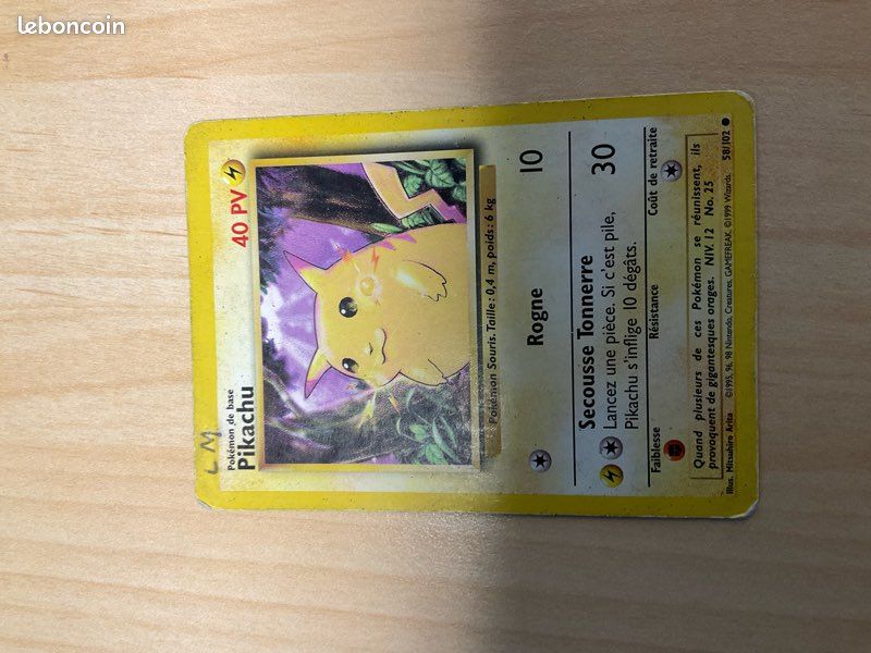 Pikachu 1995 - Collection