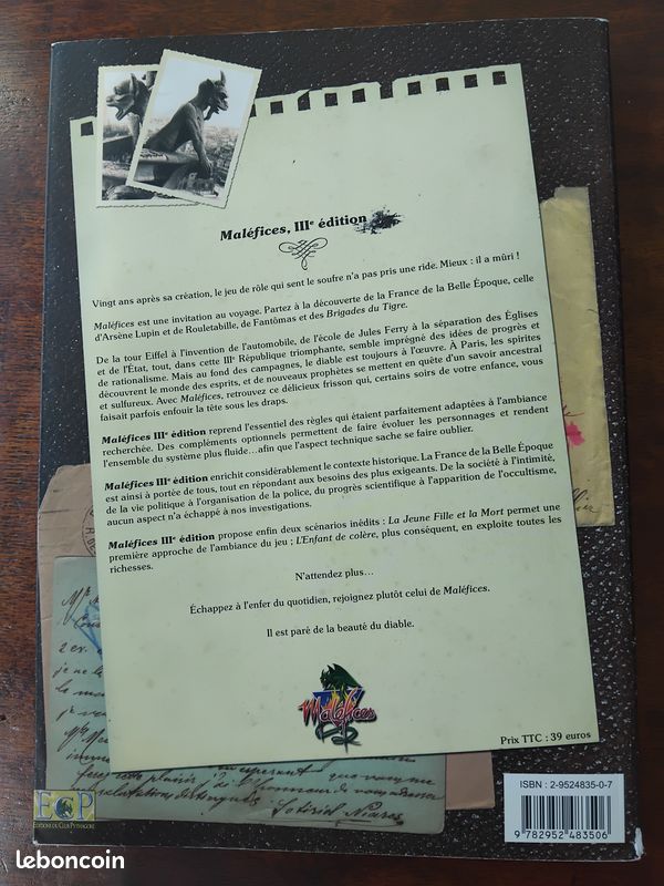 Jeu de rôle Maléfices (3e éd.) (image 2)