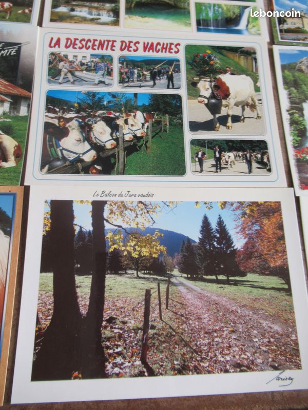 Lot enveloppe et 17 cartes postales de Franche-comté Doubs (image 14)