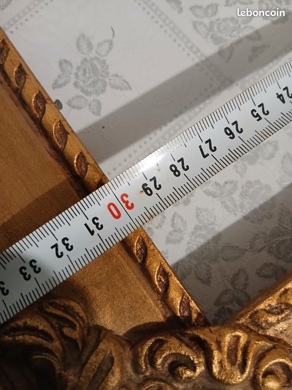 Cadre en bois doré style baroque (image 11)