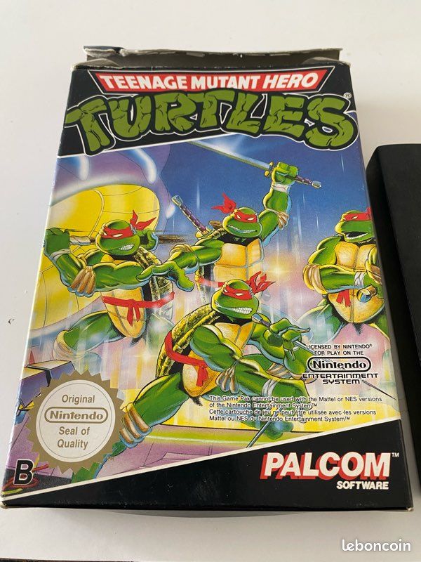 TEENAGE MUTANT HERO TURTLES Jeu Nes Original