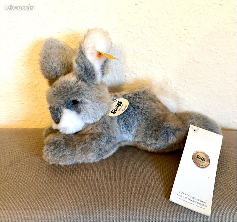 Hoppie Cowgirl Par Steiff - Jouet En Peluche Doux Et Câlin Lapin - 081149