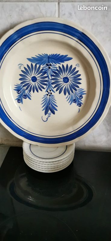 Lot 2 assiettes décoratives HB Kemper (image 2)