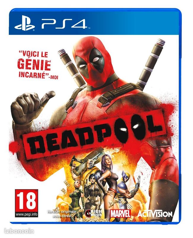 Recherche DeadPool PS4 (image 1)