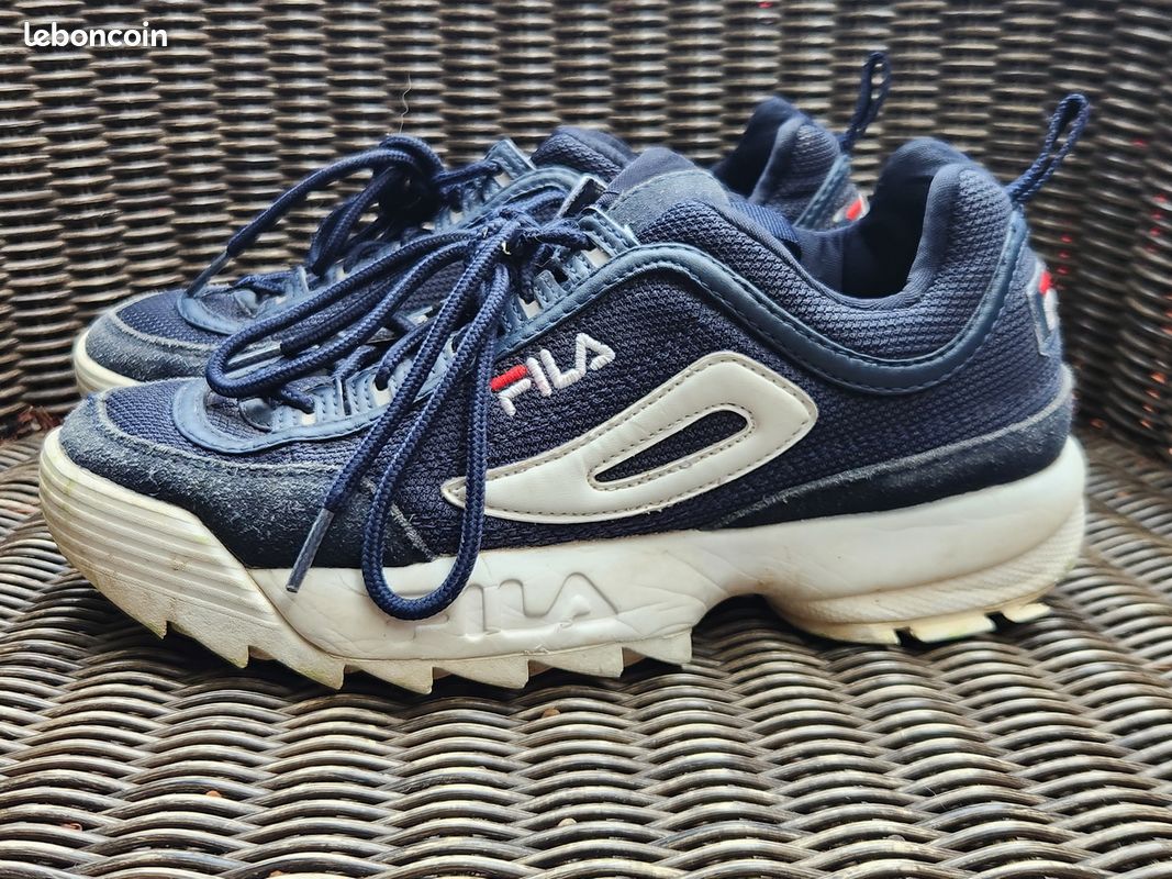 FILA Disruptor Mesh Low WMN – Bleu marine – Taille 39 – Ref 925