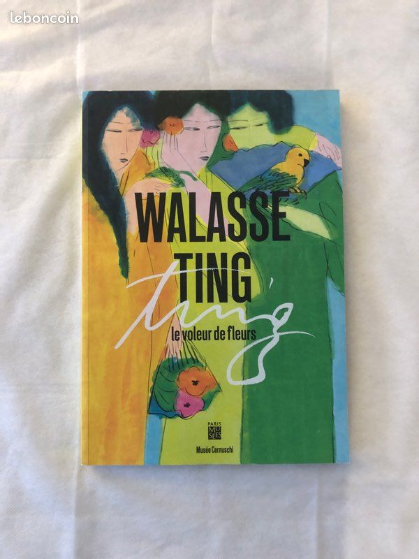 Walasse Ting - Le Voleur De Fleurs - Livres Walasse Ting 『le voleur de fleurs』