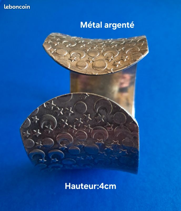 Ensemble bijoux fantaisie en métal argenté pour femme (image 4)
