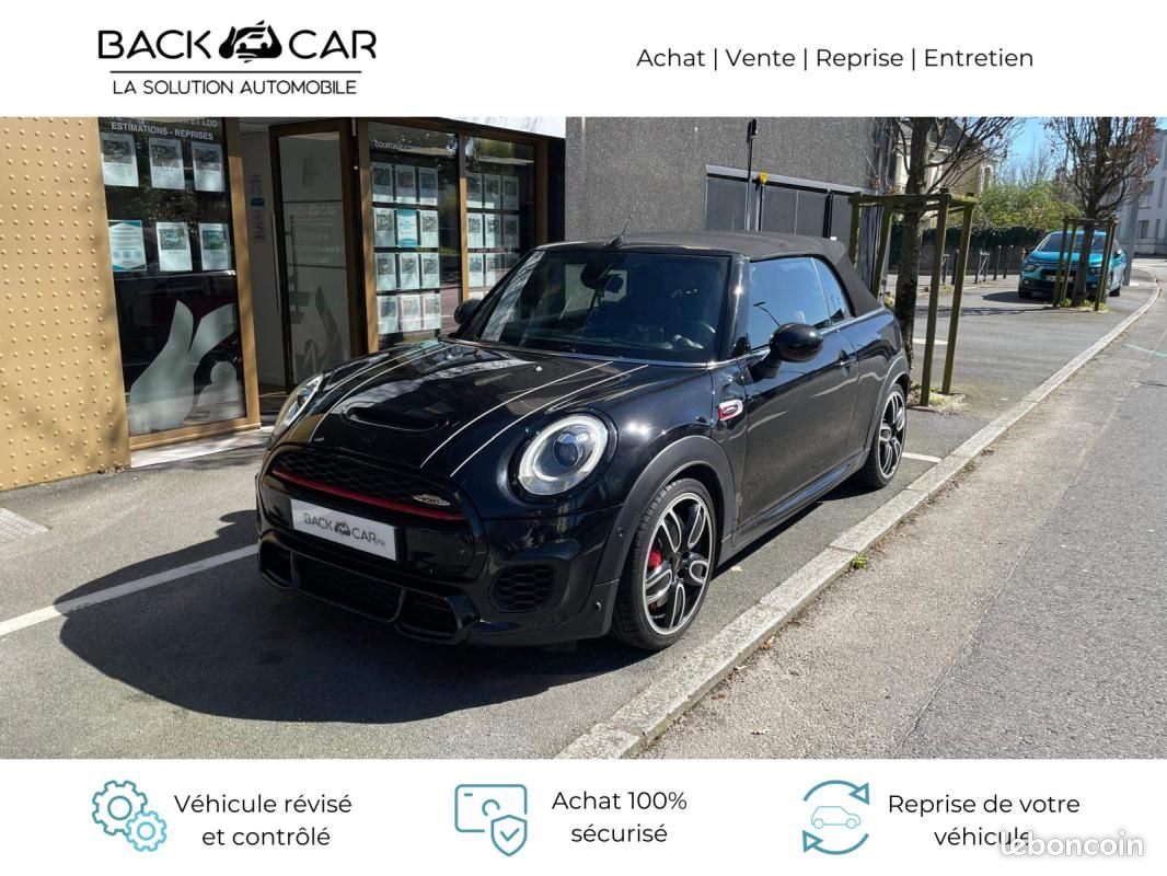 Mini F57 Cabriolet 231 ch John Cooper Works PRO BVA6 - 2P / LIGNE JCW AFFICHAGE TETE HAUTE SIEGES... (image 27)